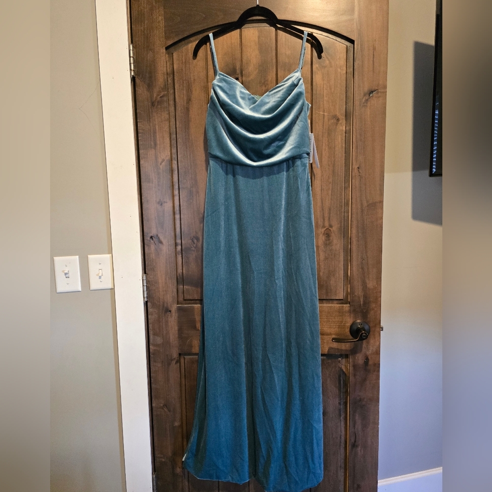 Velvet formal dress